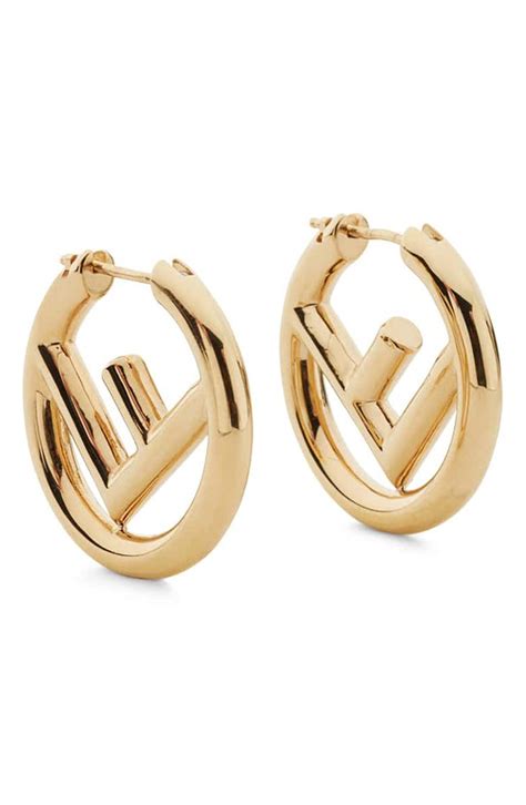 fendi earrings sale|vintage fendi earrings.